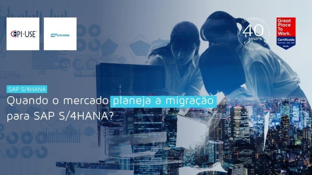 Quando o mercado planeja a migração para SAP S/4HANA?