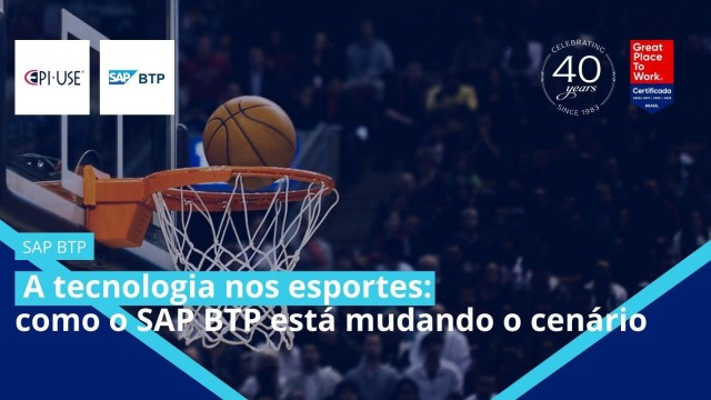 SAP BTP: a tecnologia nos esportes