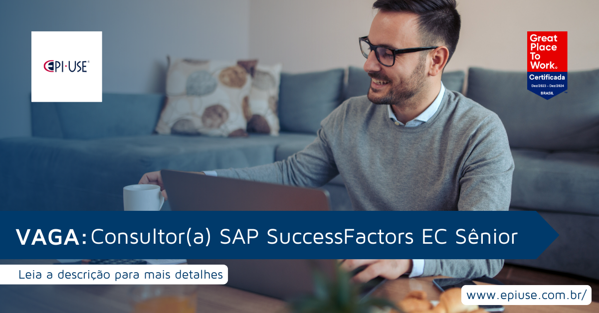 Leia sobre  Consultor(a) SAP Success Factors EC Sênior